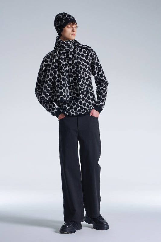 Logo Monogram Wool Sweater