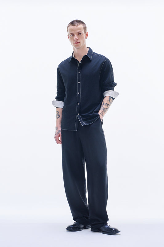 Tencel Strange Leg Pants