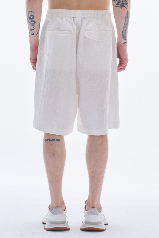 Linen Cotton Textured Short