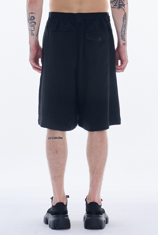 Linen Cotton Textured Short