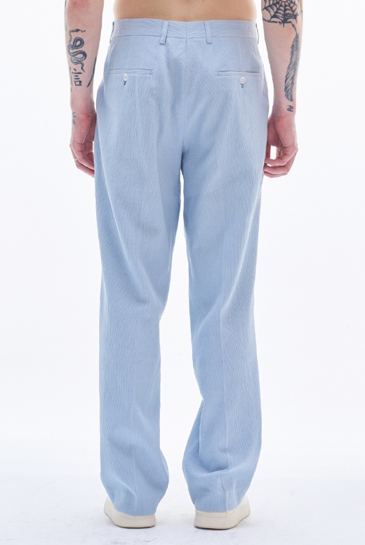 Crepe Cotton Regular Fit Pants
