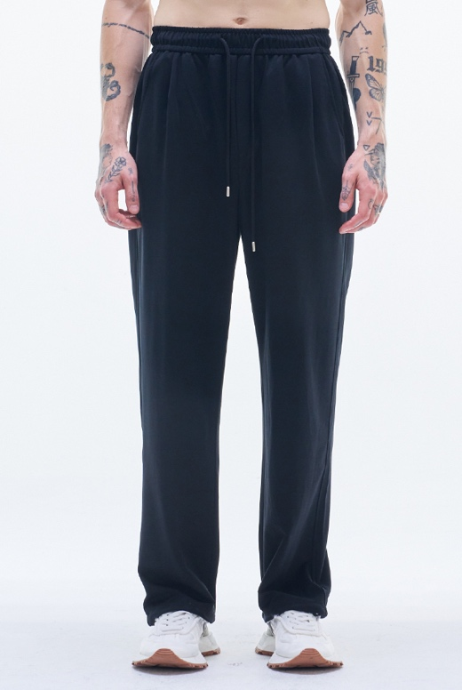 Pleated Knit Pants
