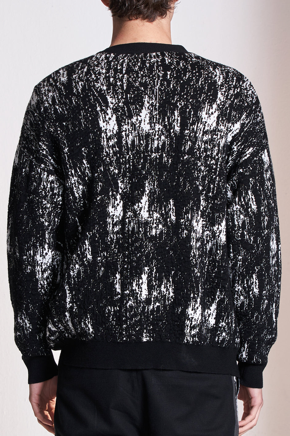 Raw Texture Wool Cardigan