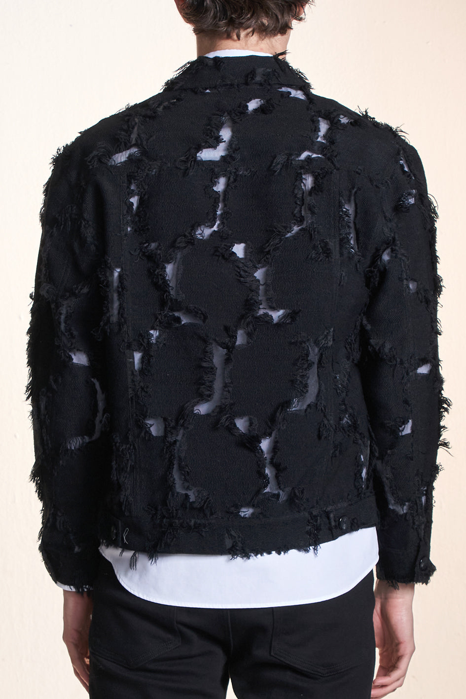 Ripped Texture Jacket