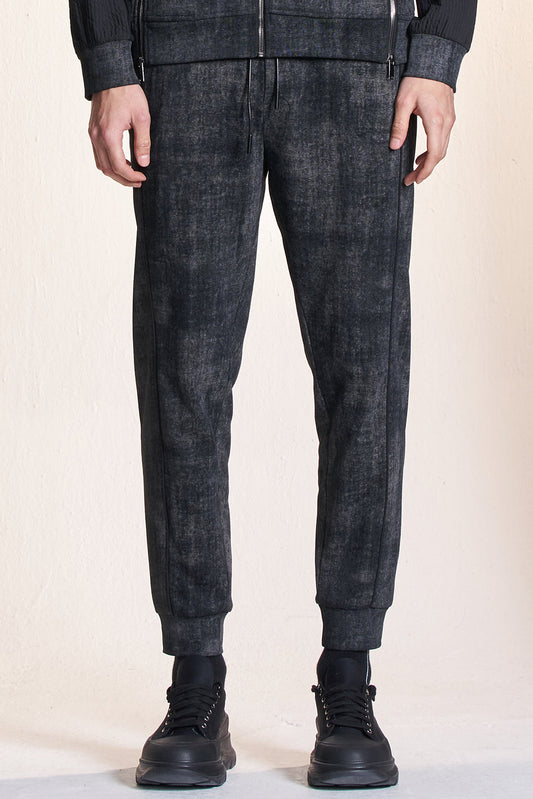 バティックニットジョギングパンツ