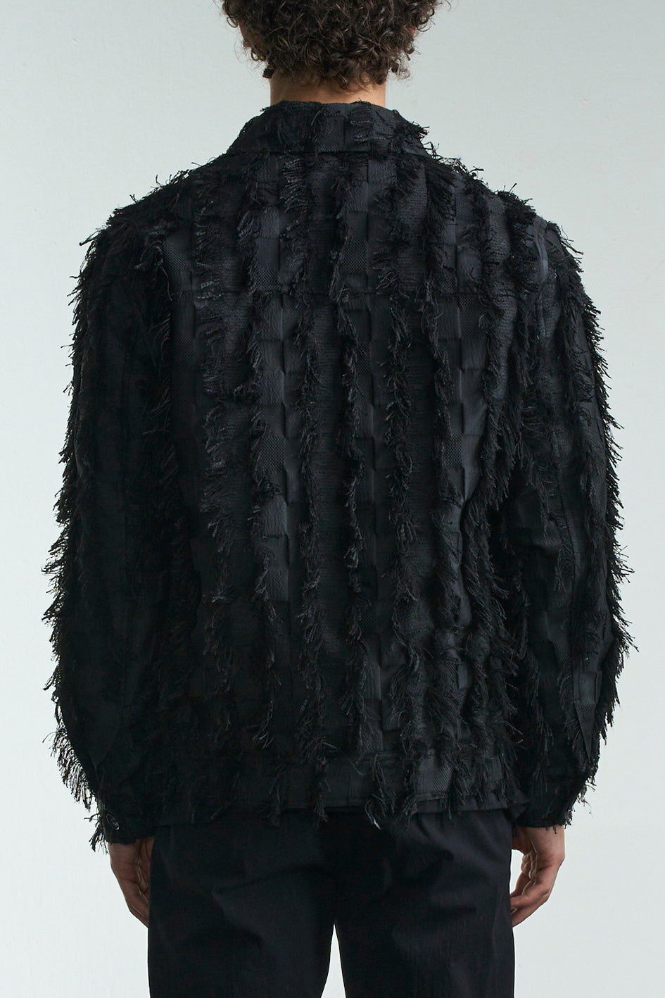 Fringed Fabric jacket