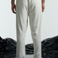 Tapered Pants With Pleats