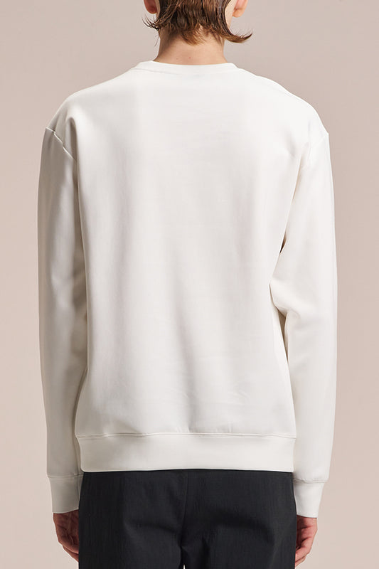 Circle Visual Art Dots Printed Sweatshirt