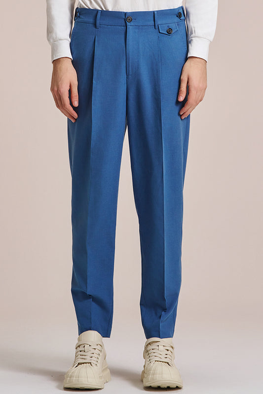 ポリウールテーラーパンツ