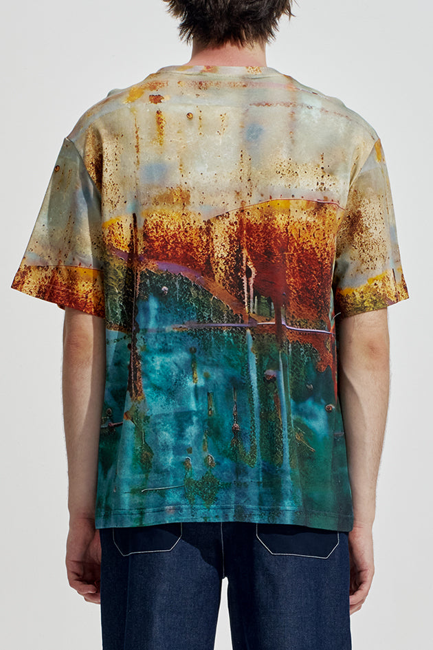 Rust Pattern Print Tee