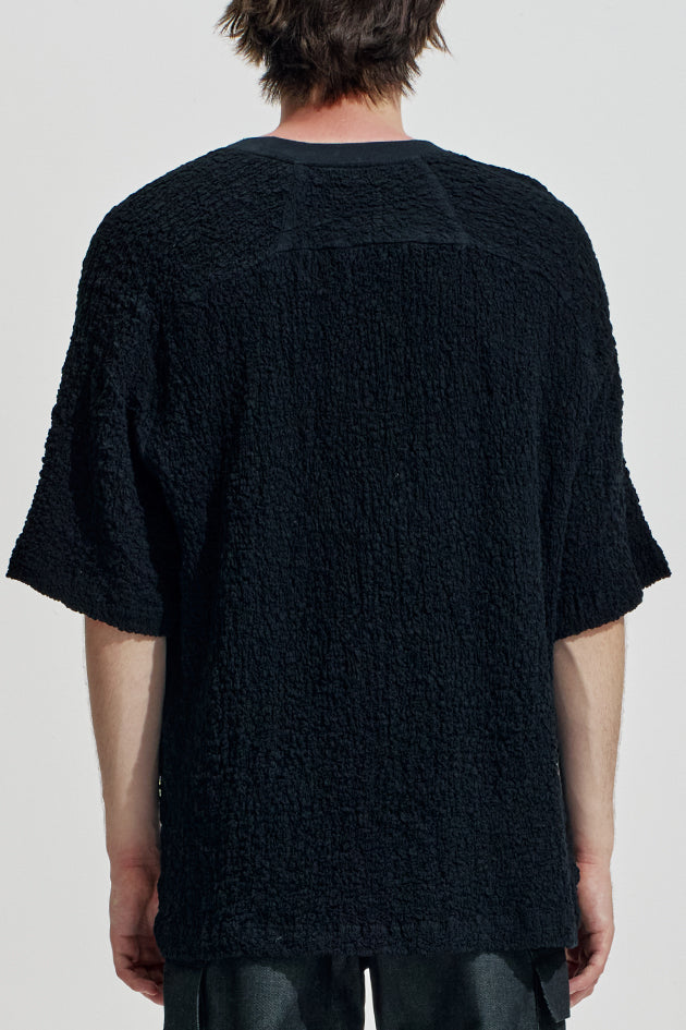 Oversize Smocking Woven Tee