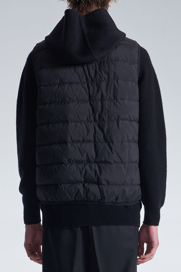 Double Faced Wool 2in1 Trench Coat With Hood