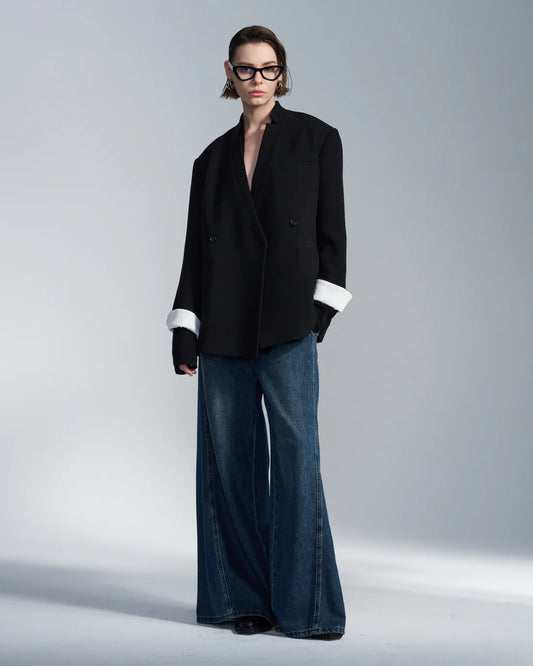 BD Blazer With White Cuff Lining