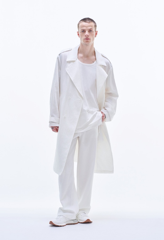 Long Vest With Layer Hem