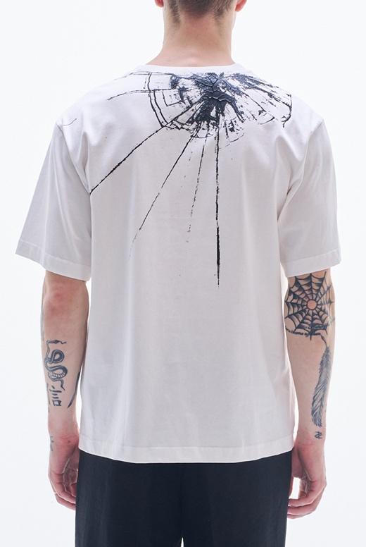 Tee With Broken Glass Pattern