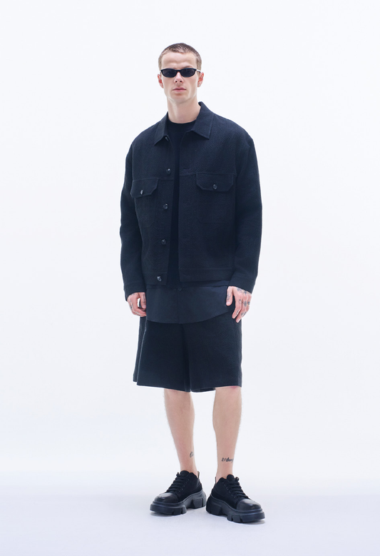 Cotton Linen Texture Jacket