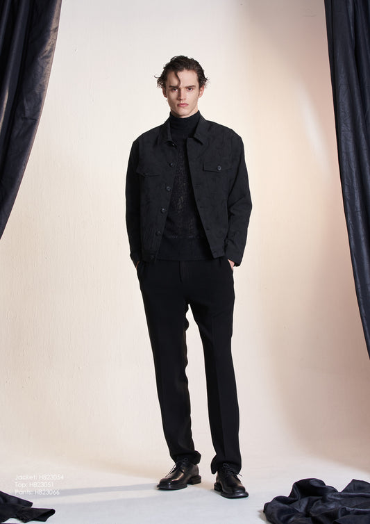 花柄刺繍ジャケット