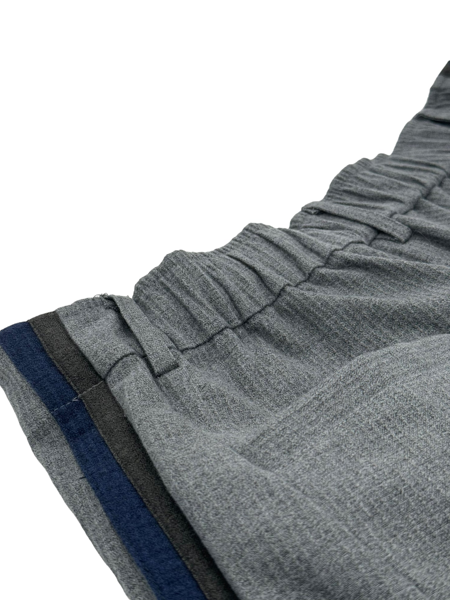 Slim Fit Pants With Color Trim