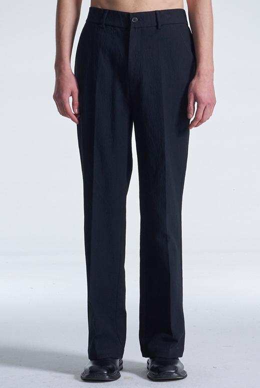 Crepe Cotton Pants With Slight Bell Bottom