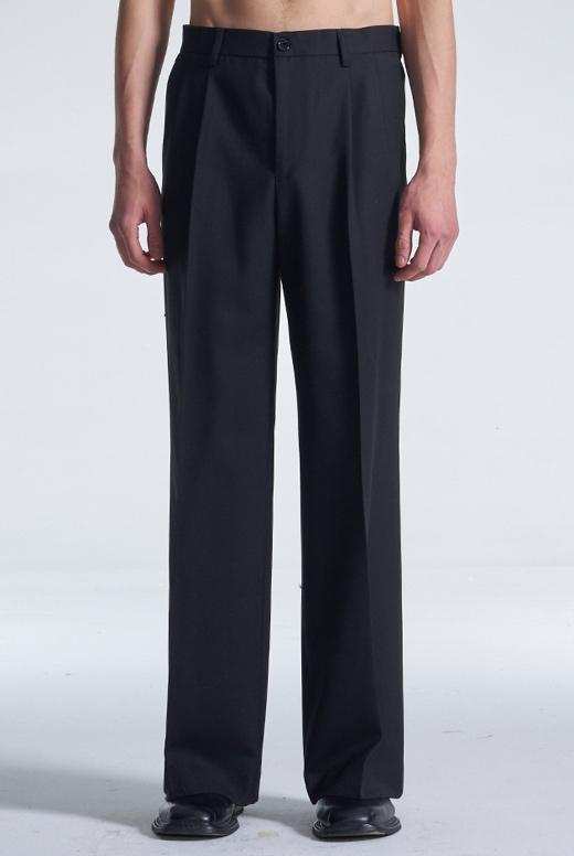 Wide Leg Wool Pants