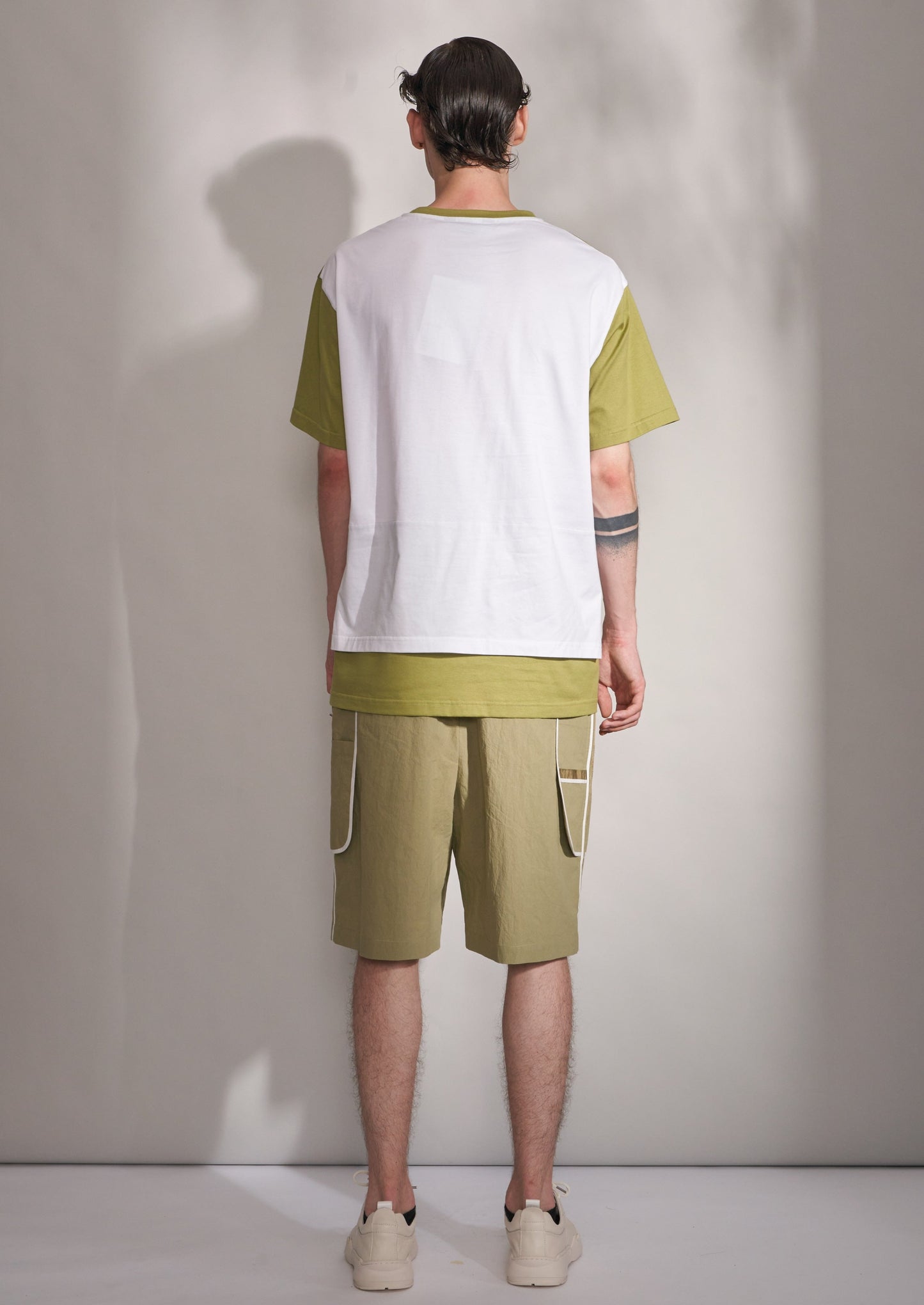 Fake Layer Tee With Color Contrast Harrison Wong