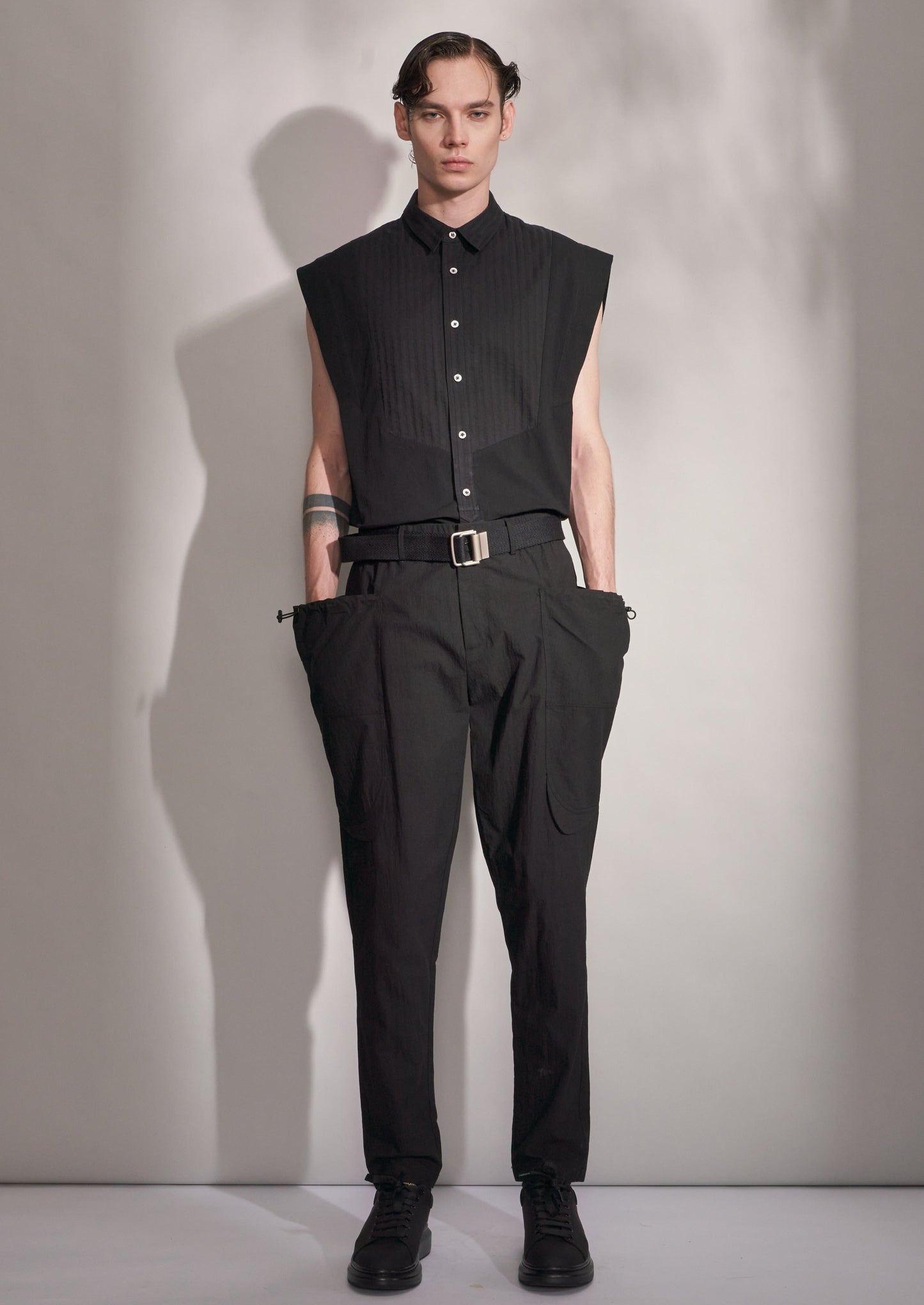 Pants With Drawstring Pockets Harrison Wong