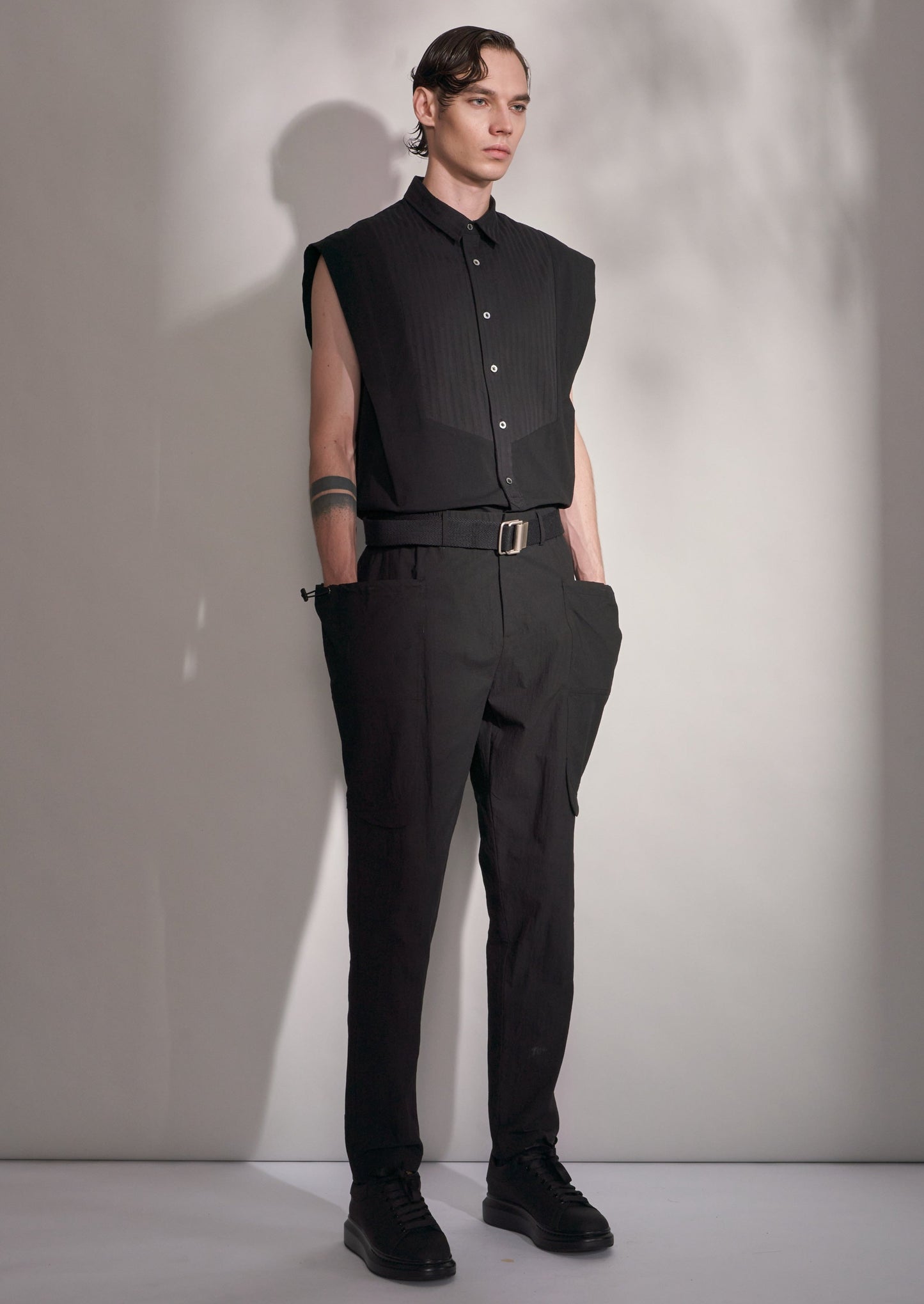 Pants With Drawstring Pockets Harrison Wong