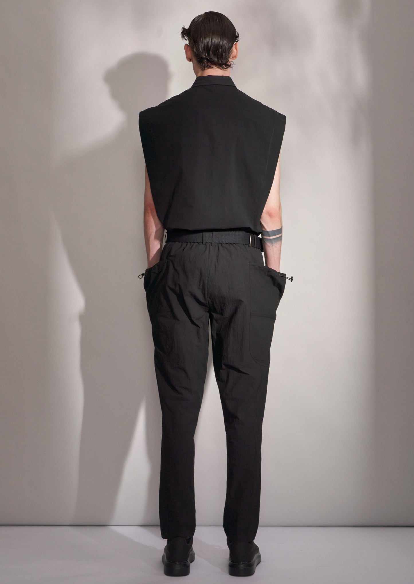 Pants With Drawstring Pockets Harrison Wong
