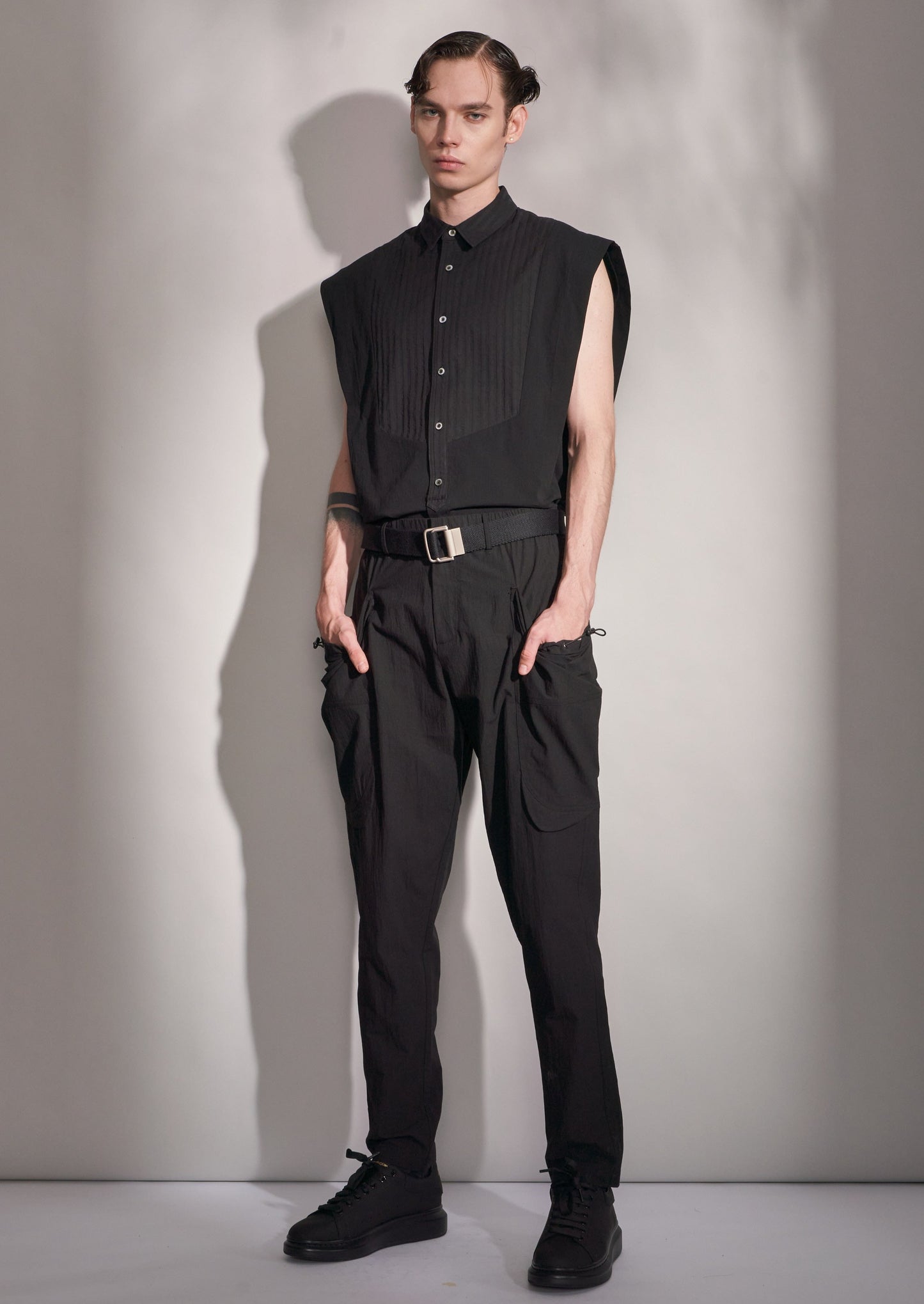 Pants With Drawstring Pockets Harrison Wong