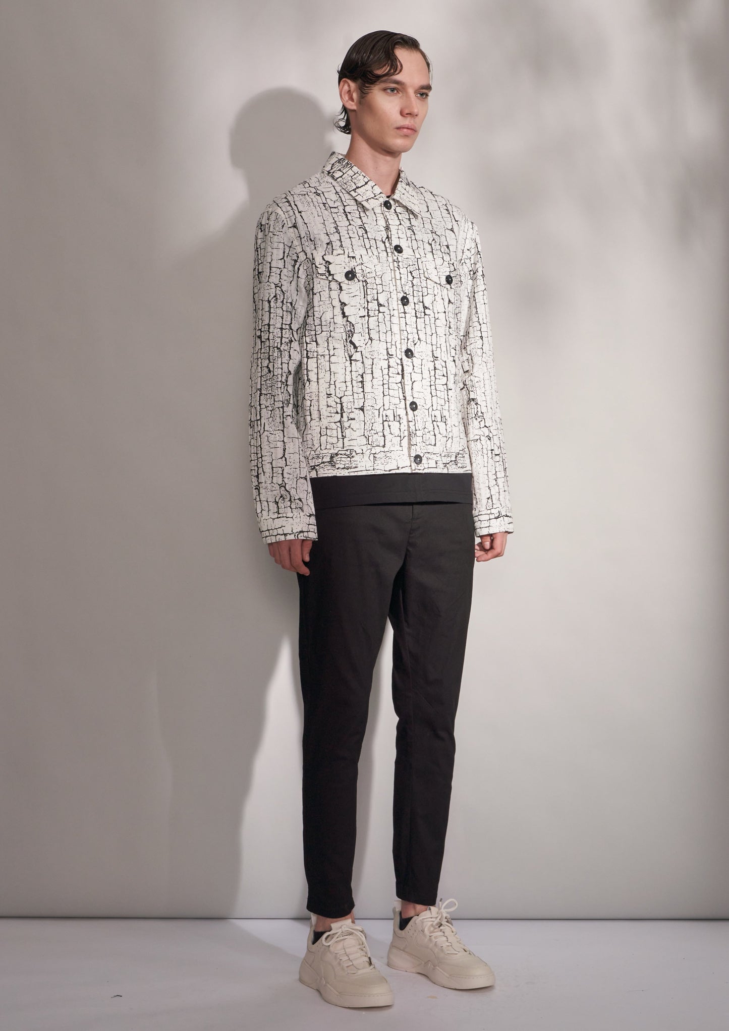 Slim Fit Cotton Pants Harrison Wong