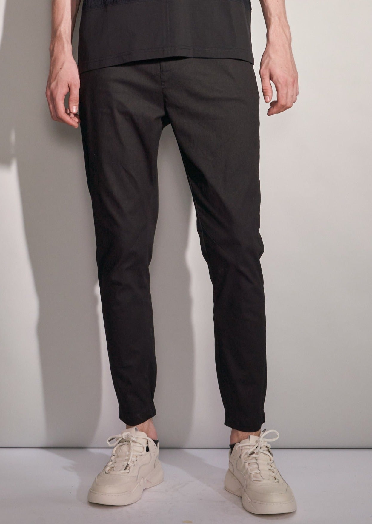Slim Fit Cotton Pants Harrison Wong