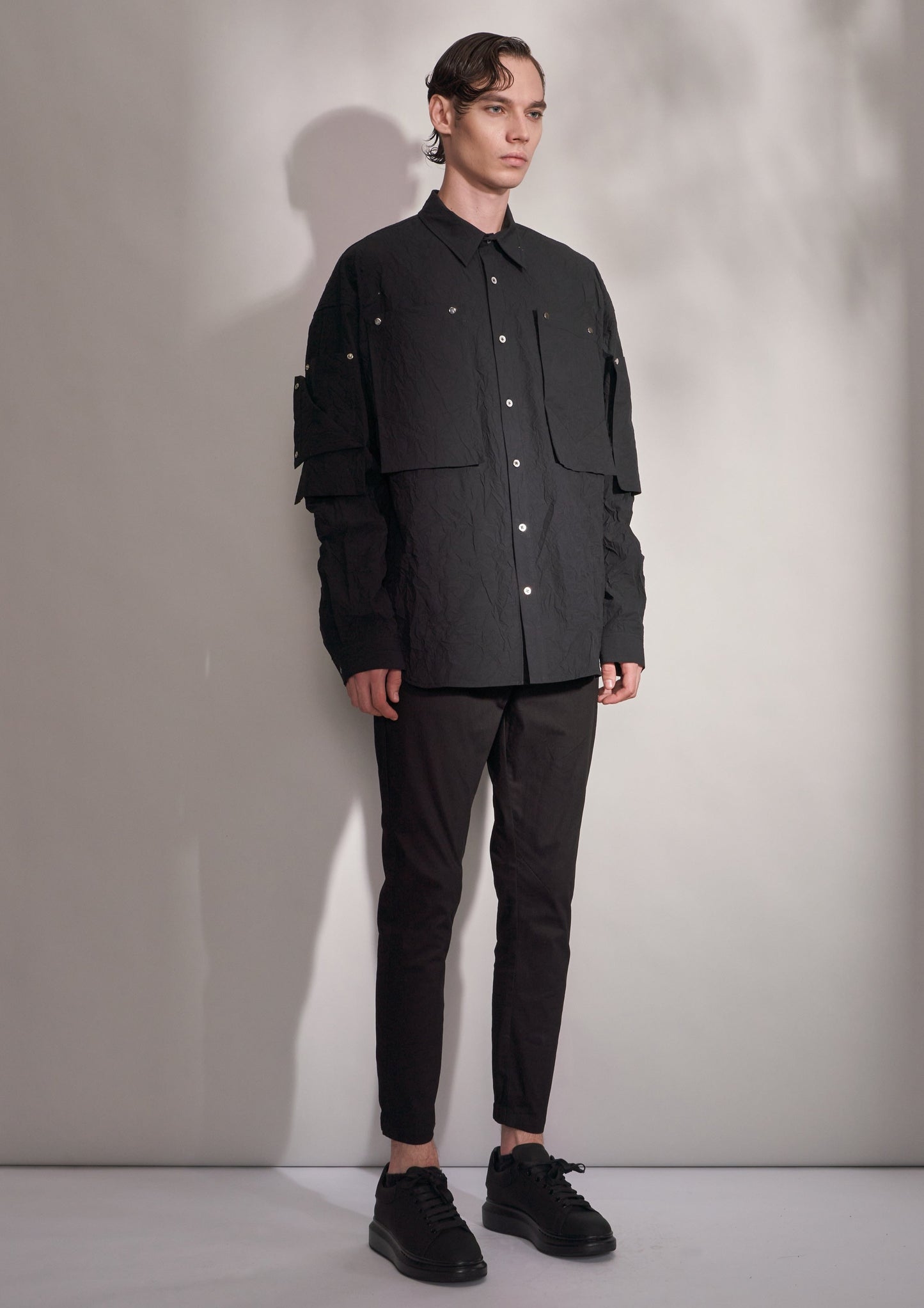 Slim Fit Cotton Pants Harrison Wong