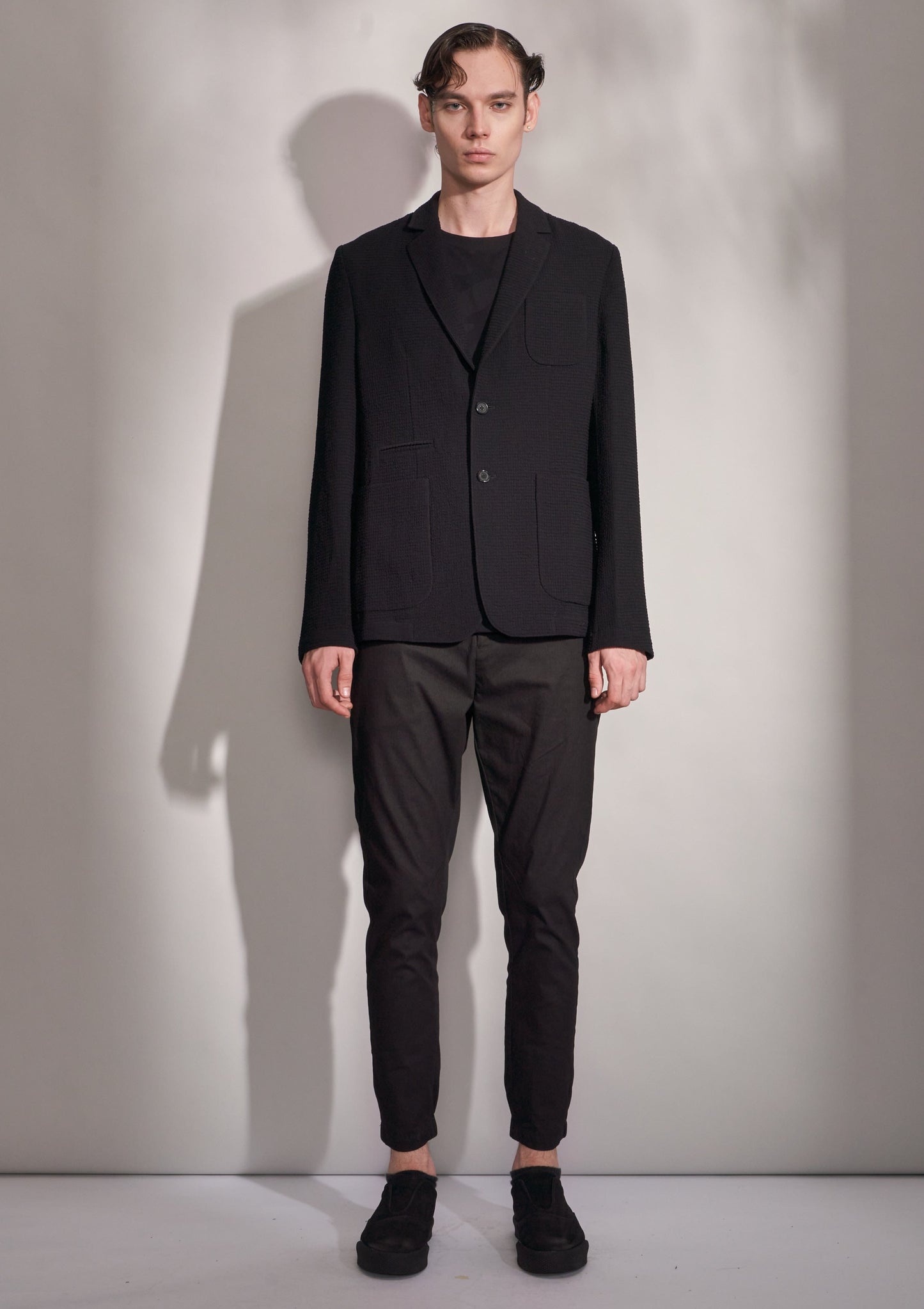 Seersucker Blazer Harrison Wong
