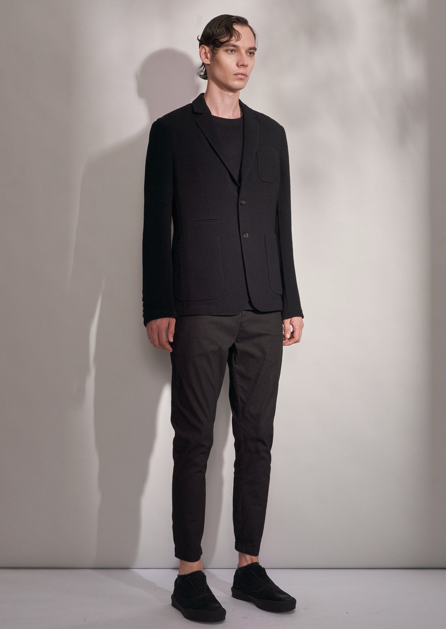 Seersucker Blazer Harrison Wong