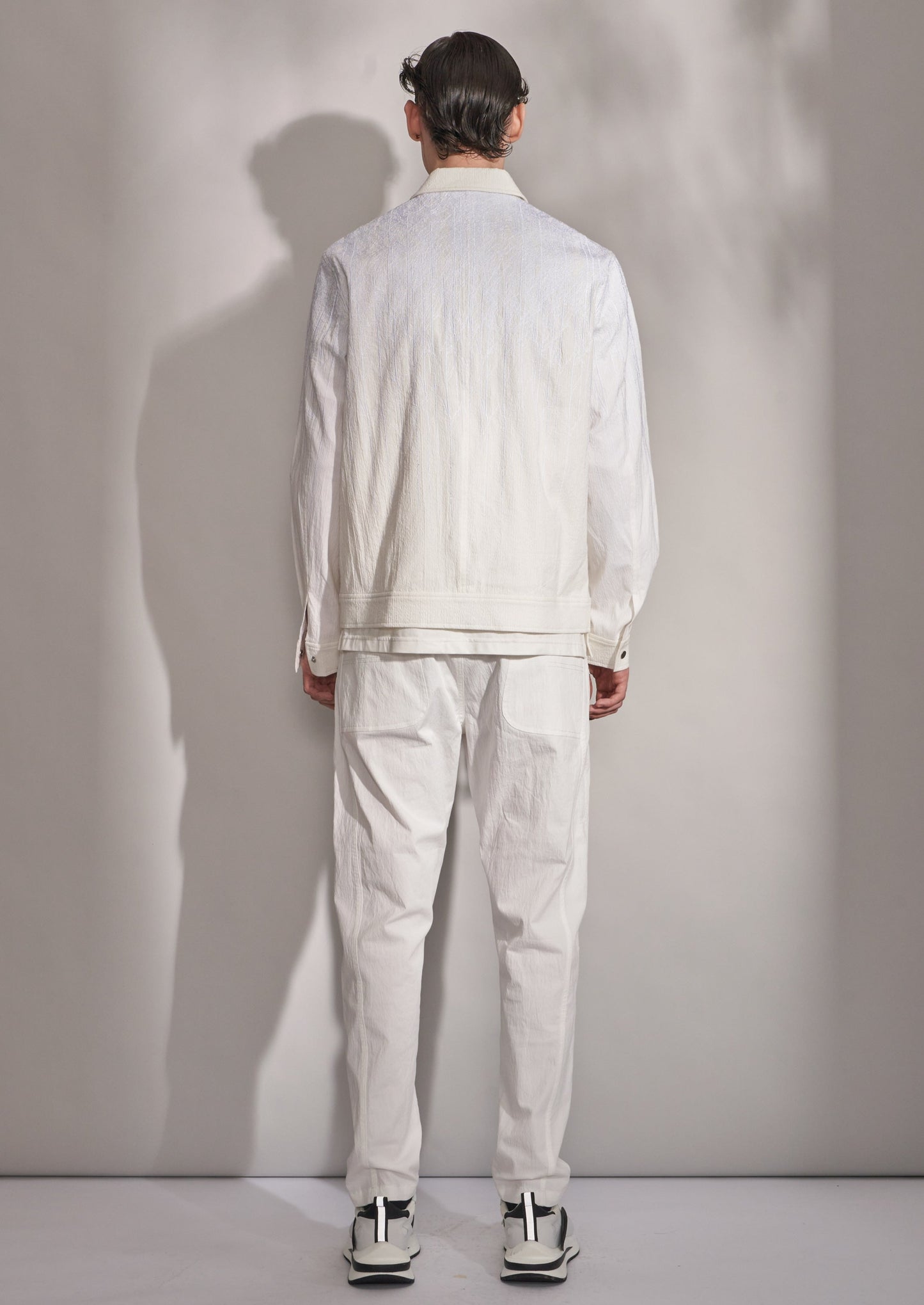 Jacket With Forest Silhouette Embroidery Harrison Wong