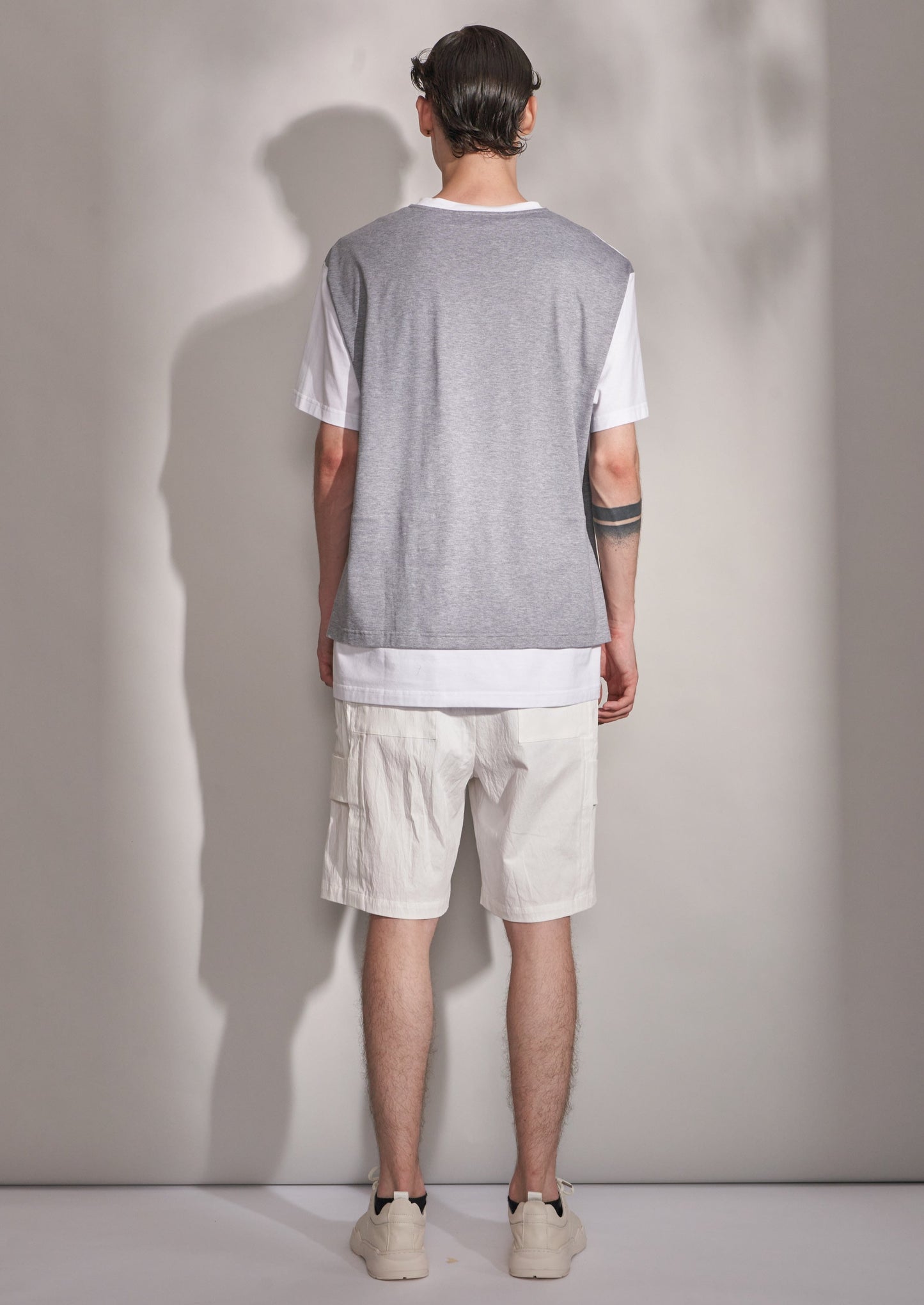 Fake Layer Tee With Color Contrast Harrison Wong