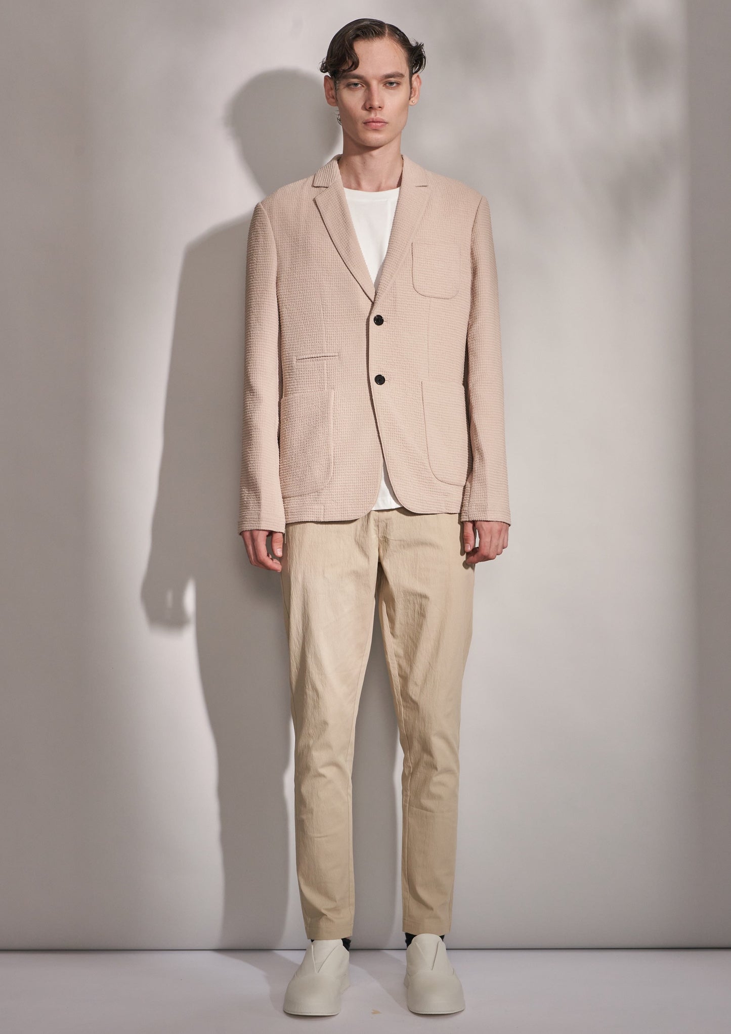 Seersucker Blazer Harrison Wong