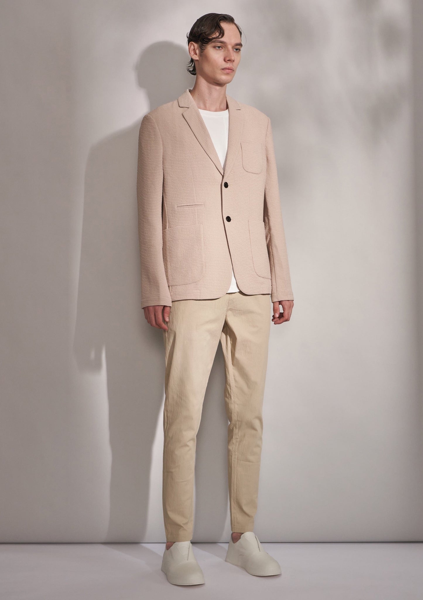 Seersucker Blazer Harrison Wong