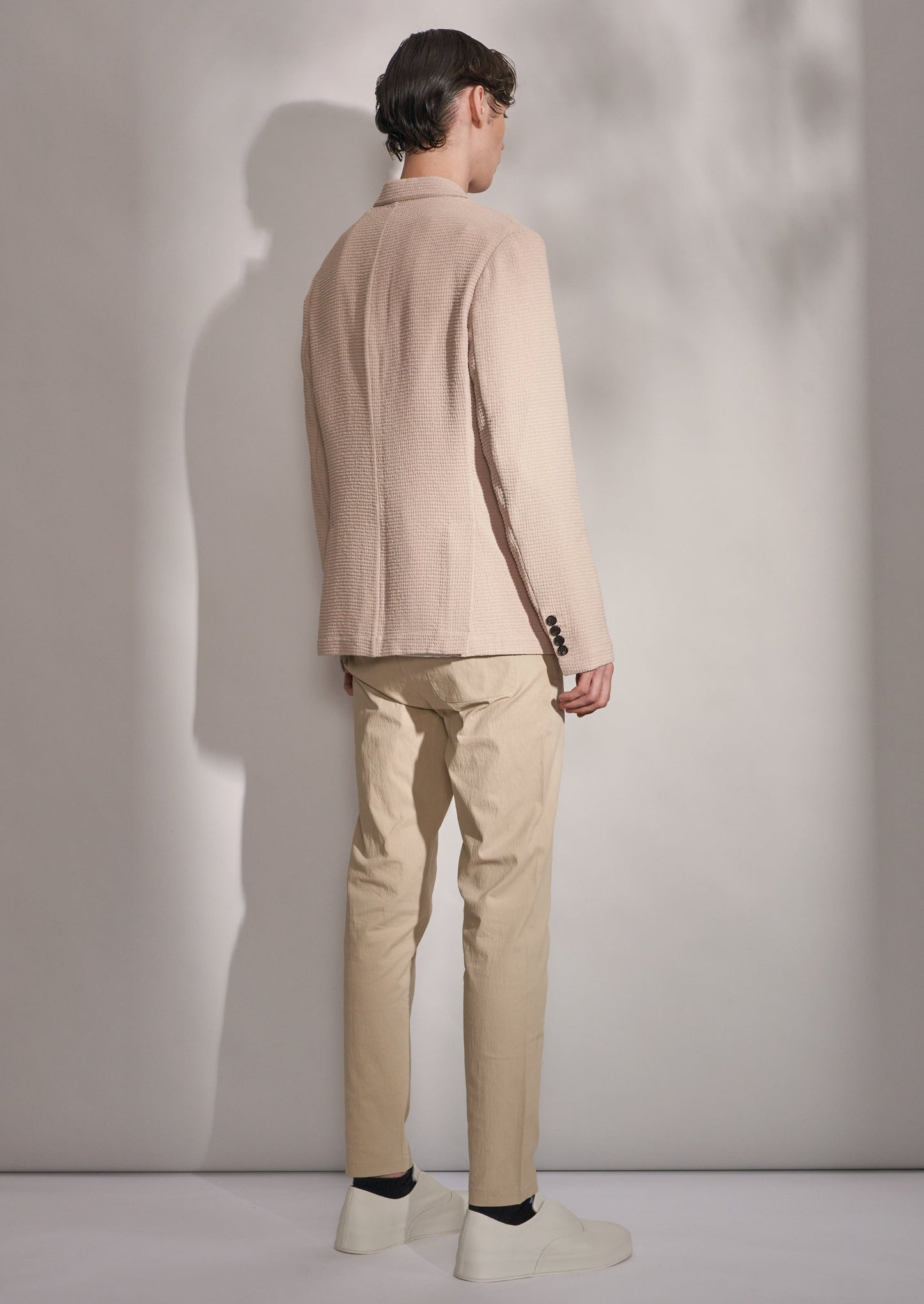 Fitted Cotton Pants Harrison Wong