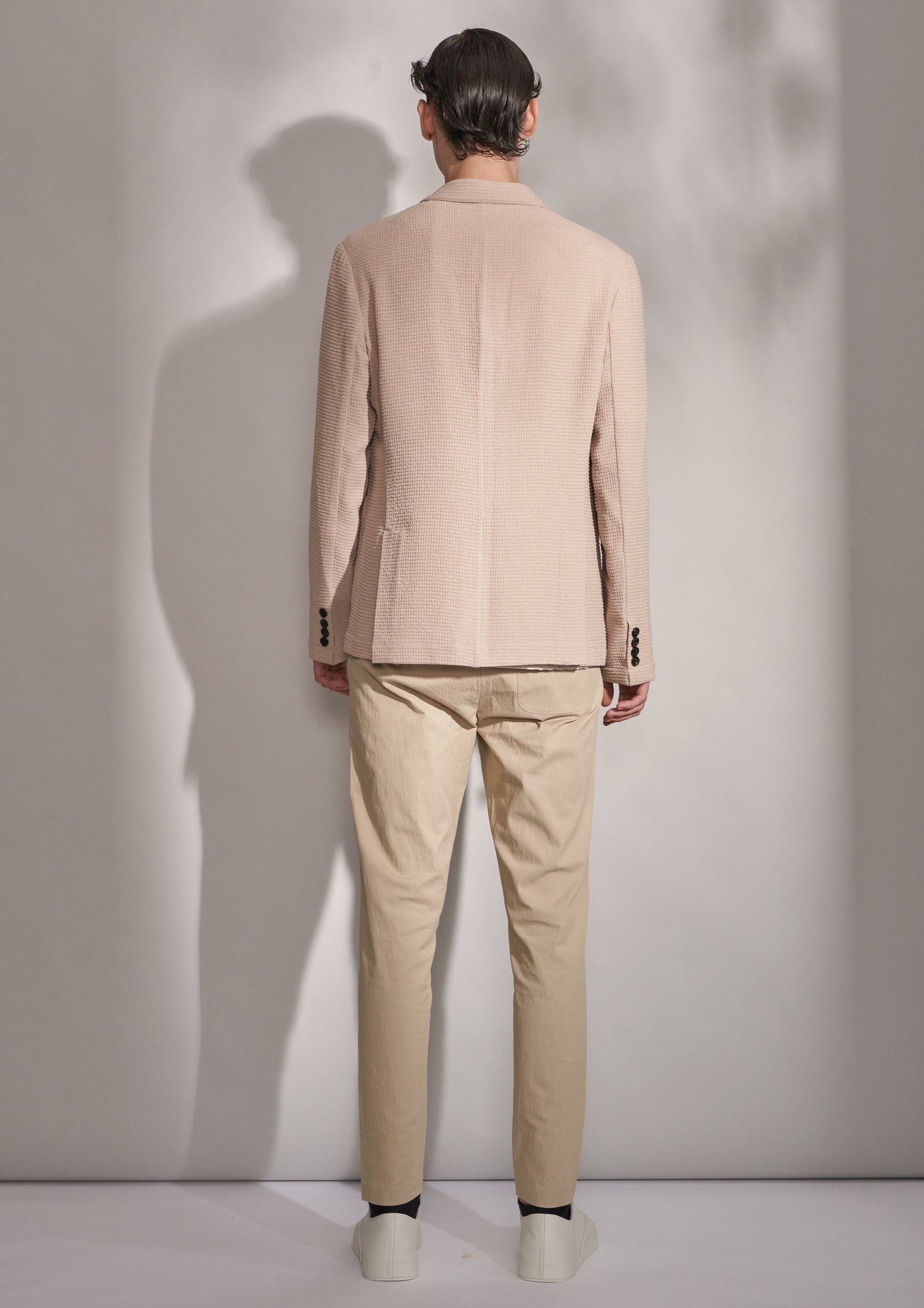 Seersucker Blazer Harrison Wong