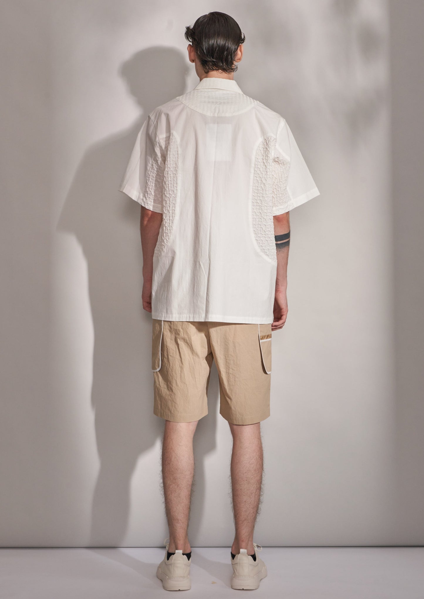Cotton Seersucker Blazer Harrison Wong Harrison Wong