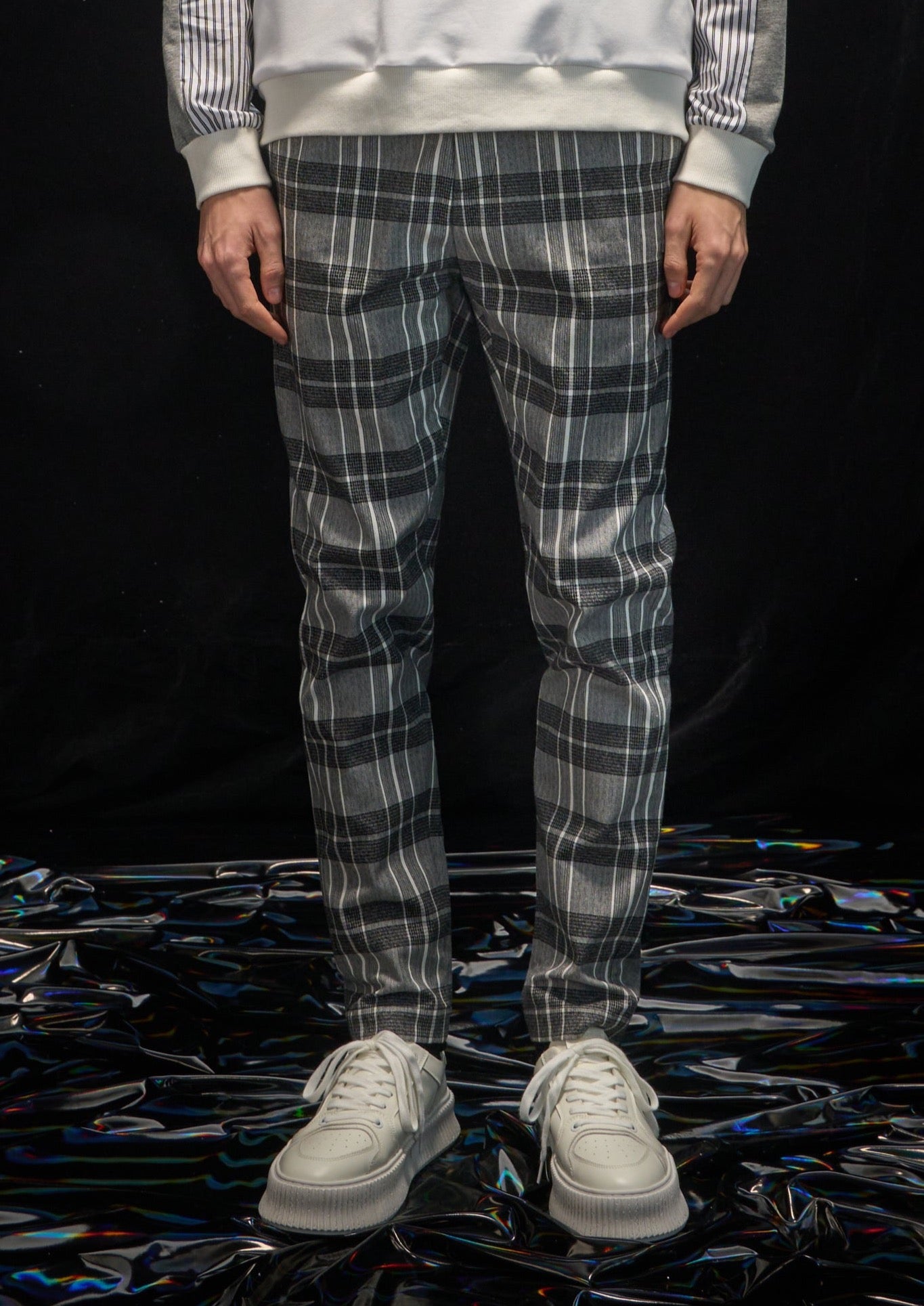 Harrison Wong Checked Pants
