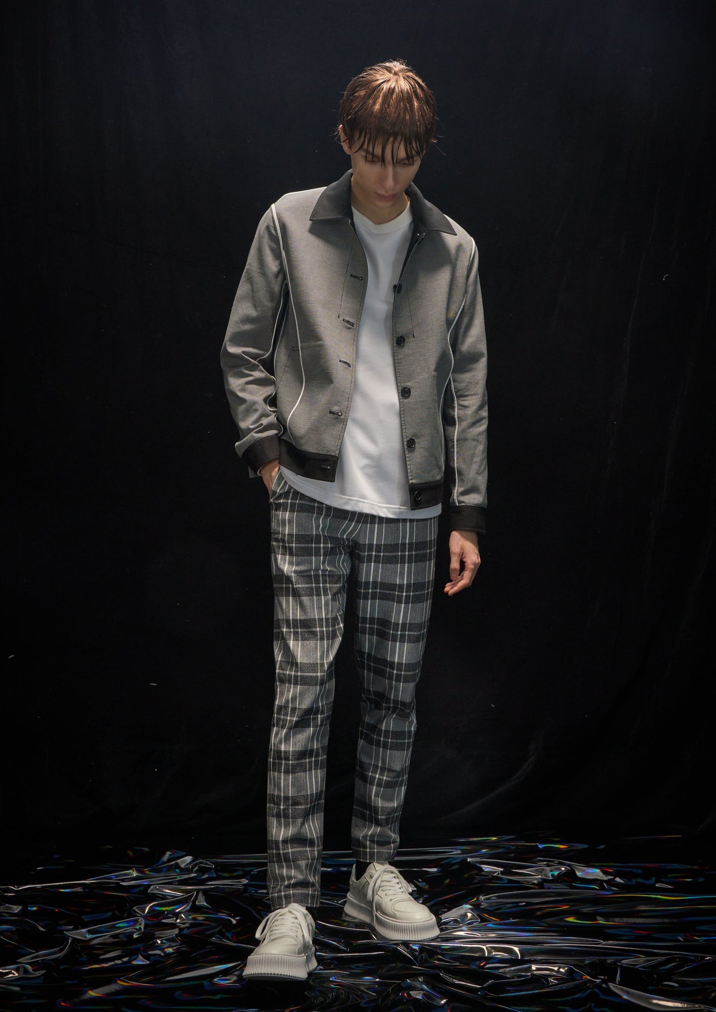 Harrison Wong Checked Pants
