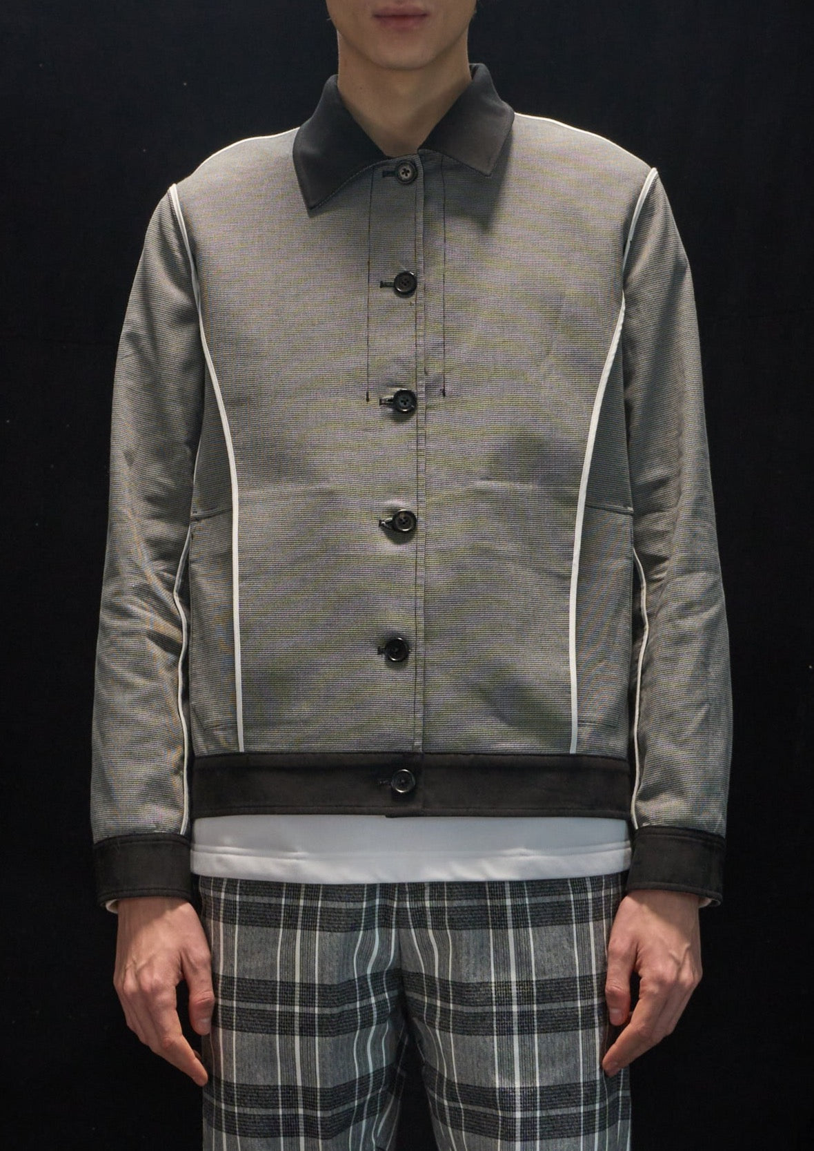 Harrison Wong Reversible Checked Jacket