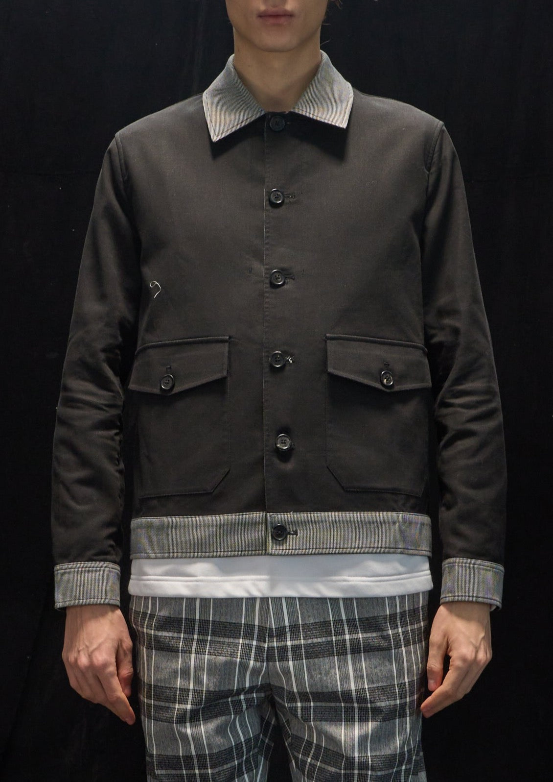 Harrison Wong Reversible Checked Jacket