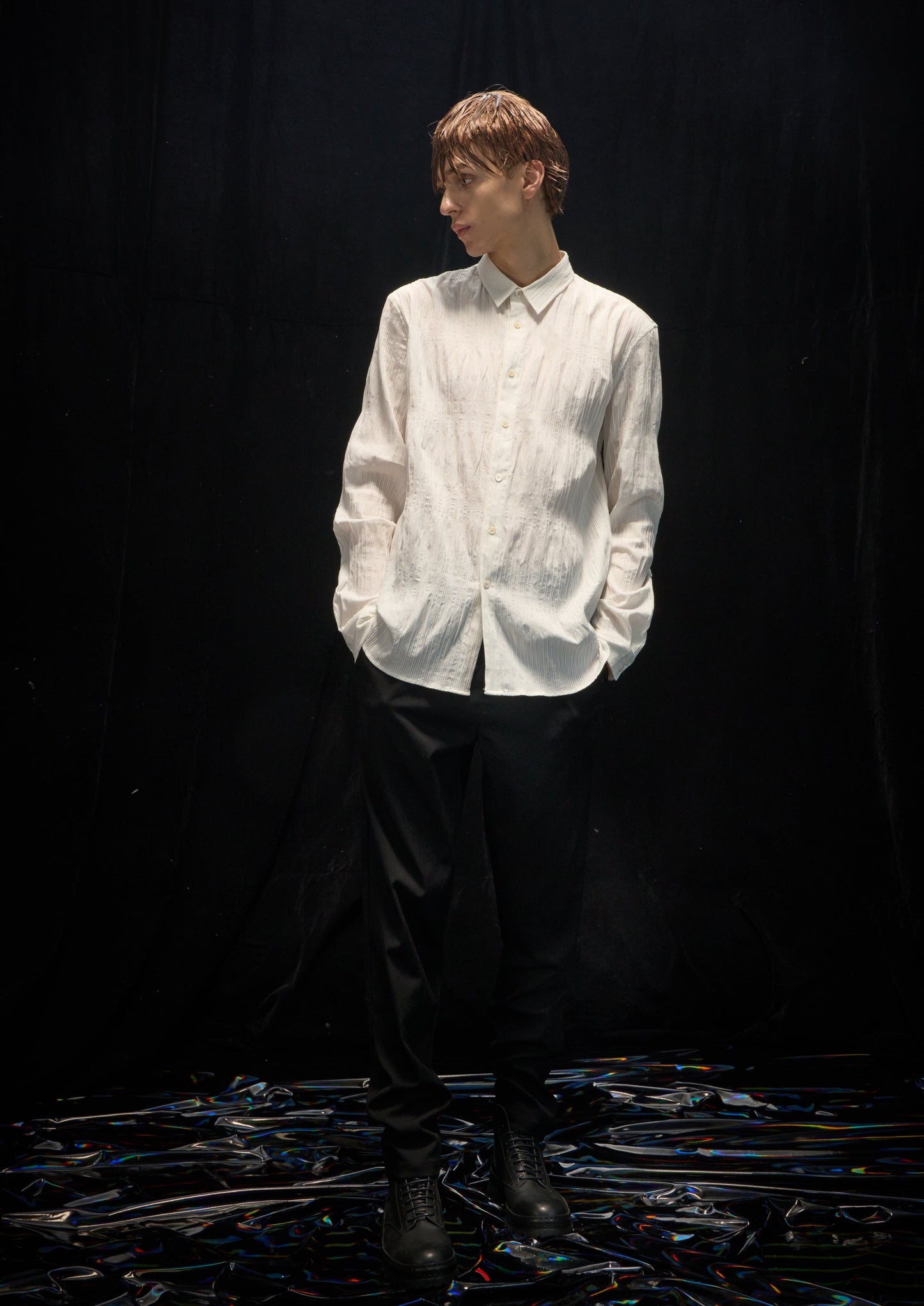 Harrison Wong Rain Texture Shirt