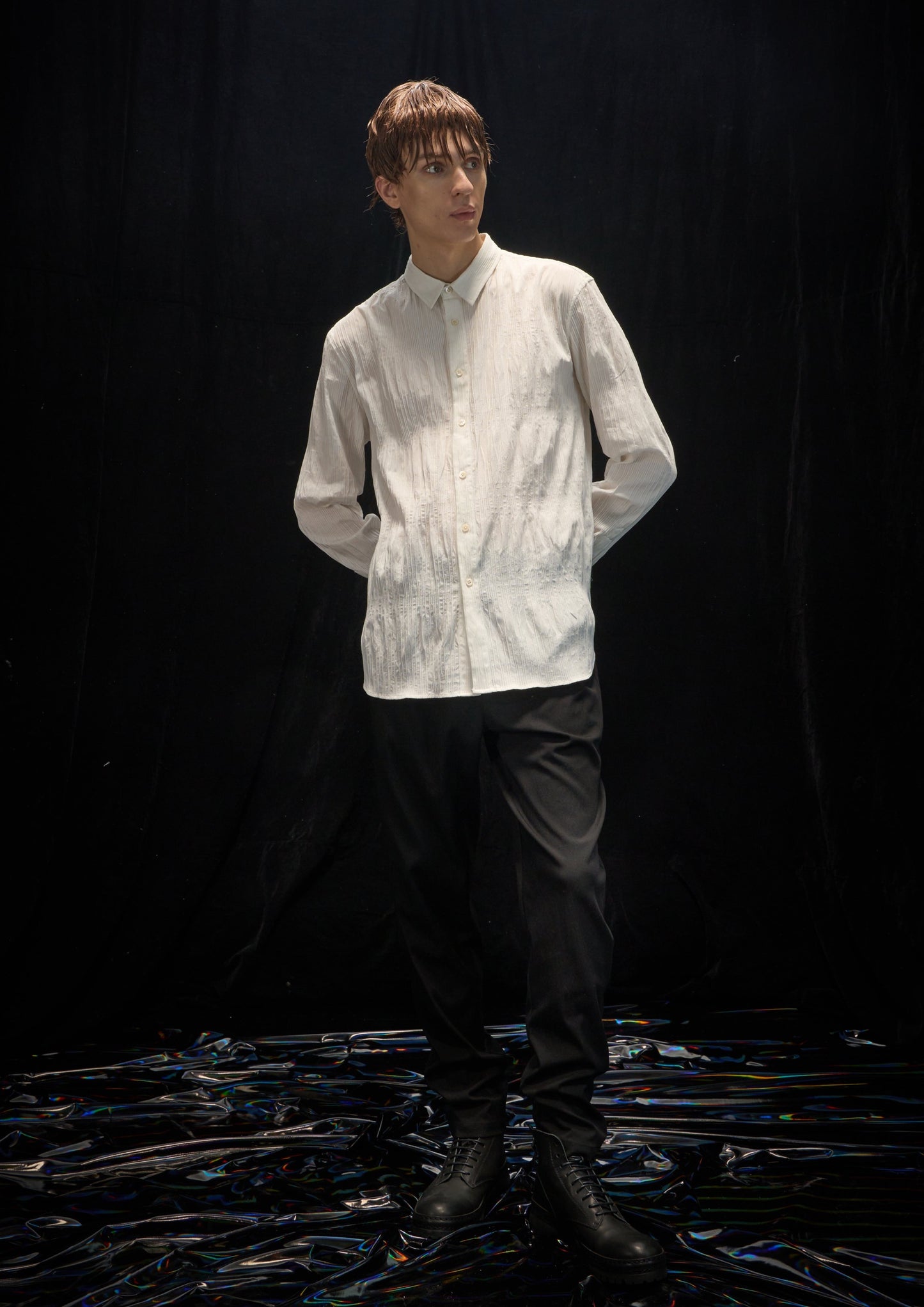 Harrison Wong Rain Texture Shirt