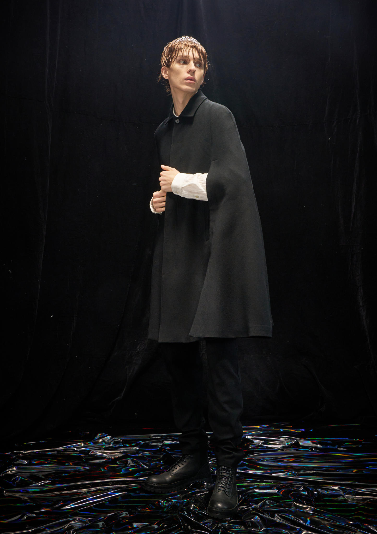 Harrison Wong Wool Cape