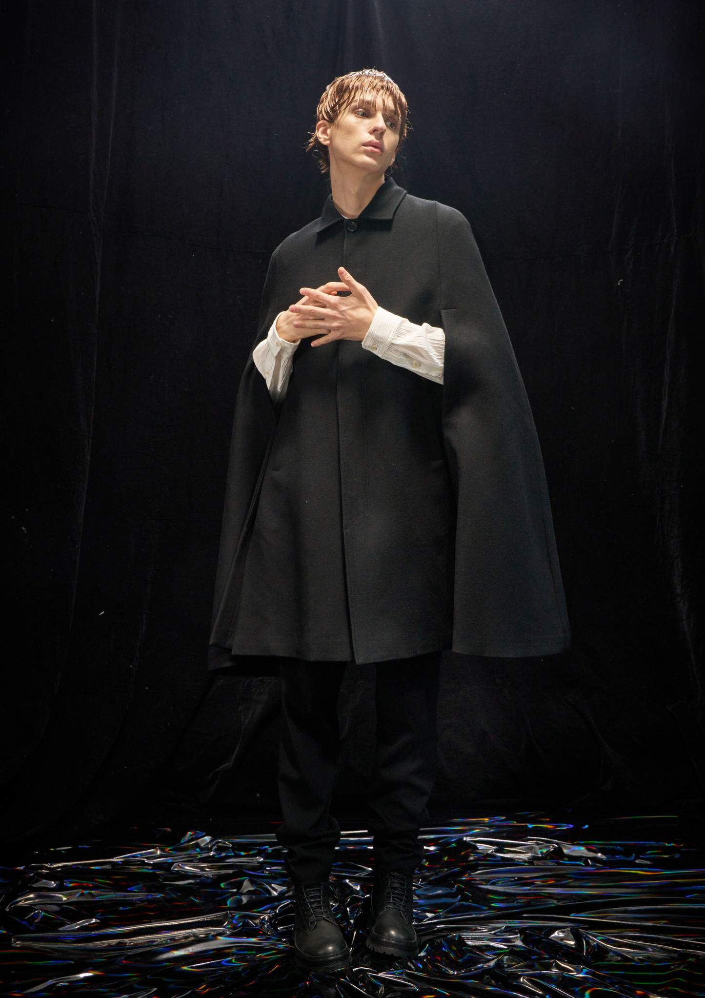 Harrison Wong Wool Cape