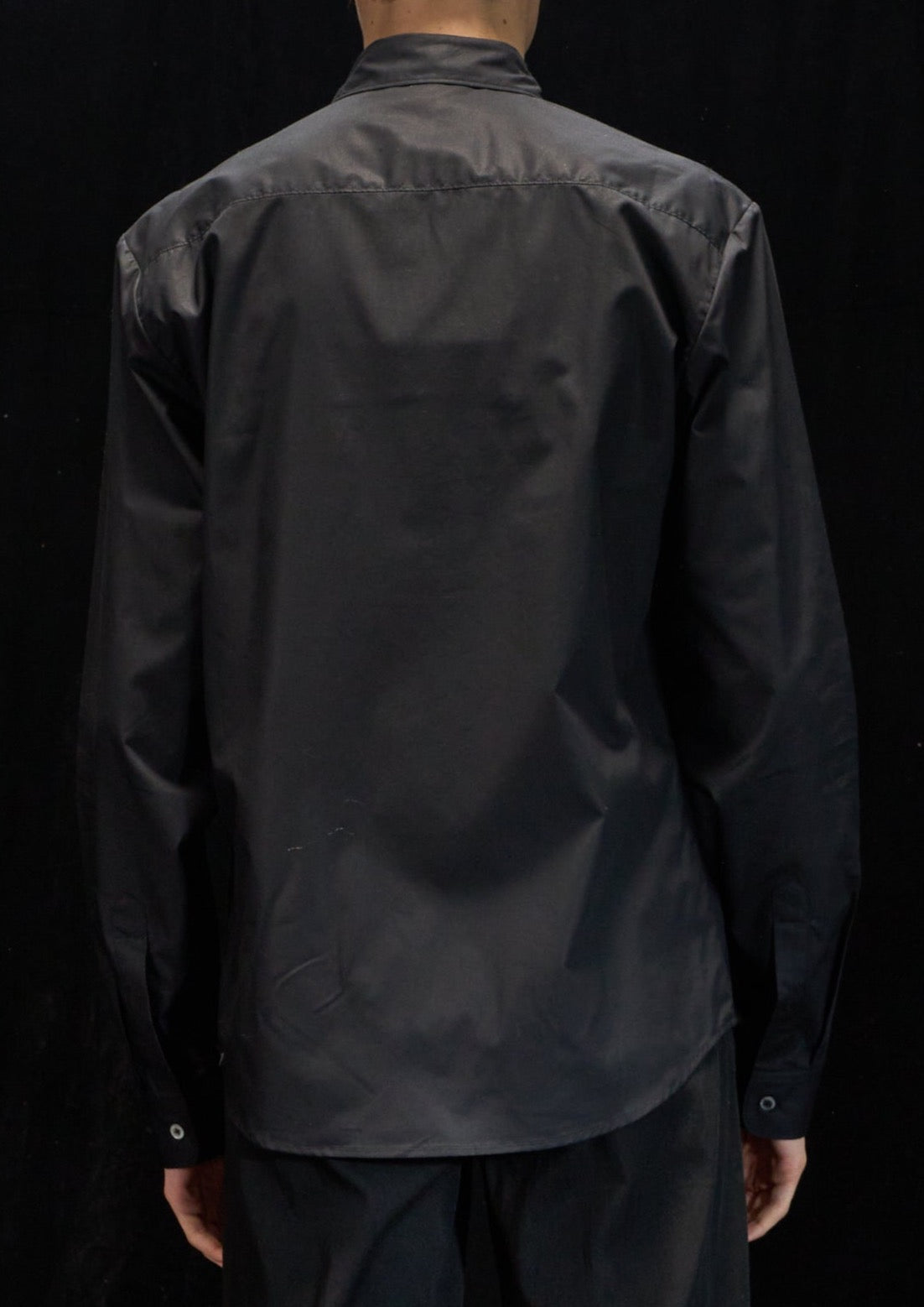 Harrison Wong Shirt With Stripe Contrast